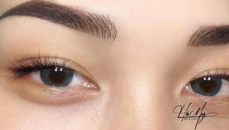 Mày Ombre Tất Cả Những Gì Bạn Cần Biết Trước Khi Phun 6 Phun mày Ombre tạo hạt giúp tạo cho đôi mày đẹp sắc sảo với màu sắc thời thượng (Nguồn: Internet)