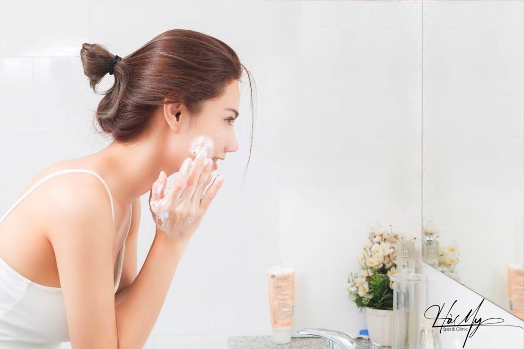 Có nên rửa mặt sau khi peel da không? 5 Sau khi peel da có nên dùng sữa rửa mặt (Nguồn:Internet)