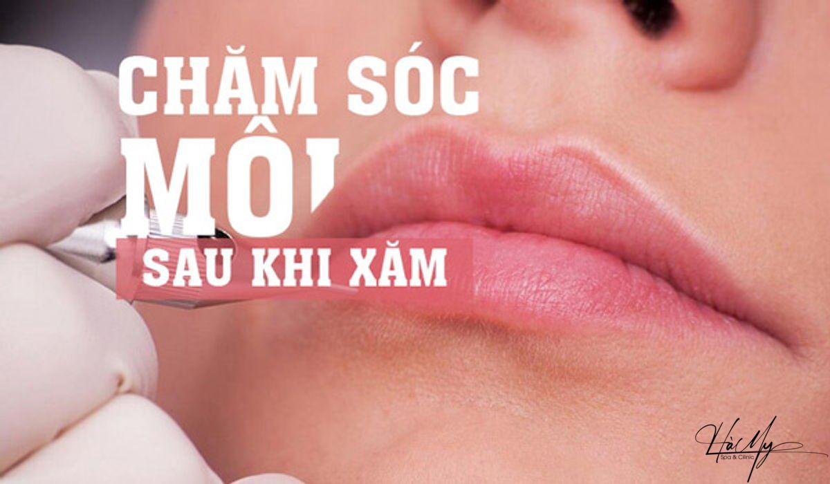 Bí quyết chăm sóc môi sau phun để lên màu đẹp tự nhiên 5 Chăm sóc môi sau phun để lên màu đẹp (Nguồn:Internet)