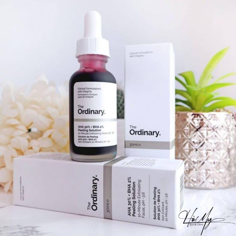 Peel Da Ordinary Có Tốt Không? Những Điều Bạn Cần Biết 6 Serum Peel da The Ordinary AHA 30% BHA 2% Peeling Solution (Nguồn: Inetrnet)