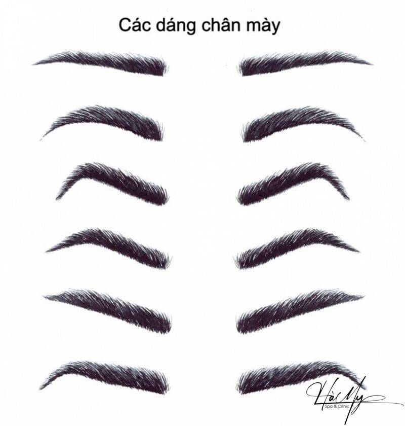 Xăm chân mày có đổi tướng không? 6 Cách chọn dáng chân mày đổi tướng đẹp (Nguồn: Internet)