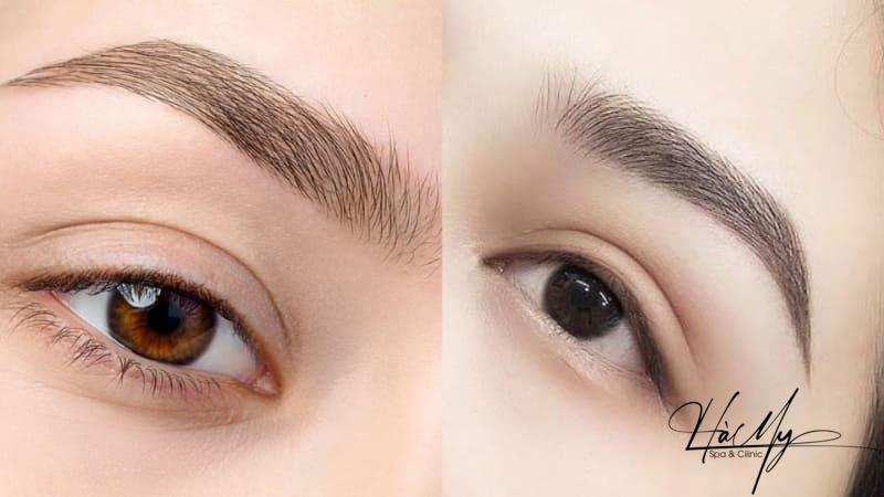Dịch vụ phun xăm chân mày ngang Hàn Quốc thời thượng? 9 Xăm chân mày ngang đẹp được nhiều cô gái yêu thích lựa chọn (Nguồn: Internet)