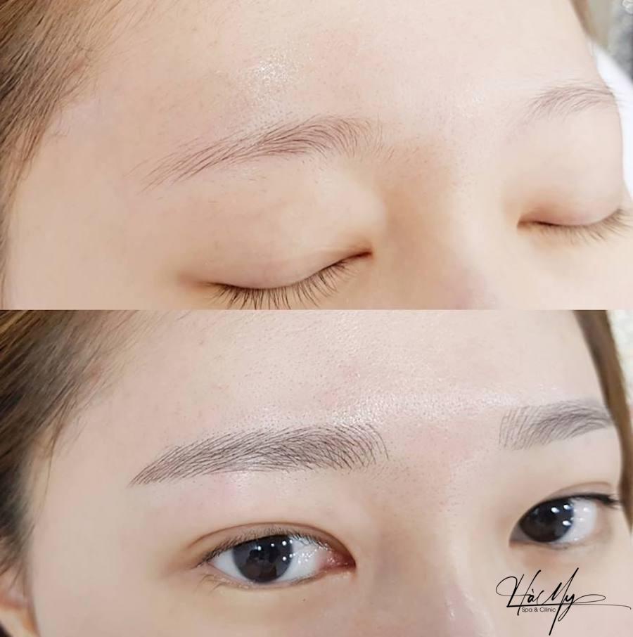 Xăm lông mày bị hỏng - Dấu hiệu và những cách khắc phục 5 Hình ảnh xăm lông mày bị hỏng (Nguồn:Internet)