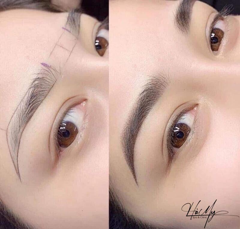 Dịch vụ phun xăm mày đẹp tự nhiên, uy tín, chuyên nghiệp 10 Phun mày 3d hiệu ứng bút chì (Nguồn: Internet)