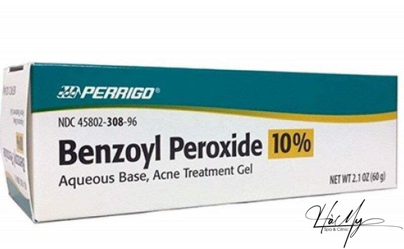 Top 10 thuốc trị mụn ẩn dạng bôi phổ biến hiện nay 9 Thuốc bôi mụn Benzoyl peroxide (Nguồn: Internet)
