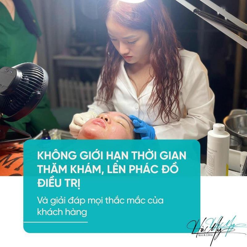 Trị nám bằng tế bào gốc - Phương pháp an toàn hiệu quả 8 Hà My Spa & Clinic đặt lịch khám da và tư vấn miễn phí (Nguồn: Ha My Spa)