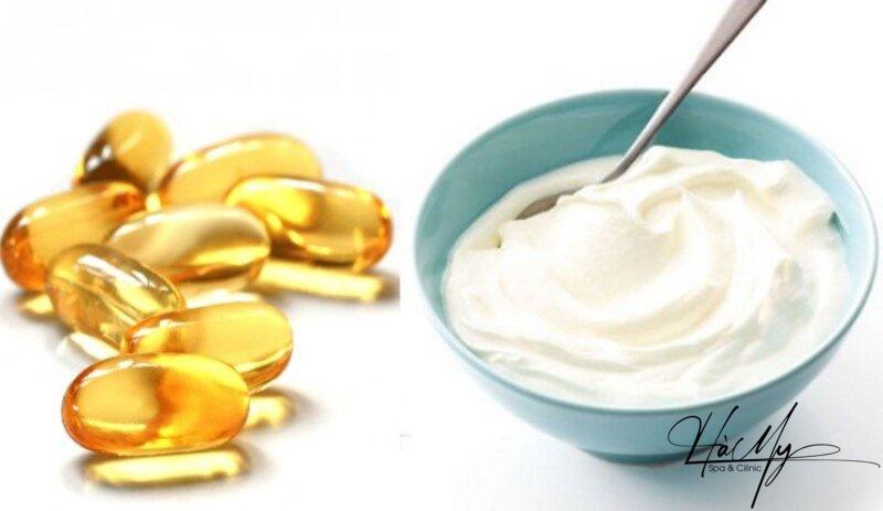 Dùng Vitamin E trị nám? 10 cách trị nám từ vitamin E 10 Dùng vitamin E kết hợp với sữa chua trị nám (Nguồn: Internet)