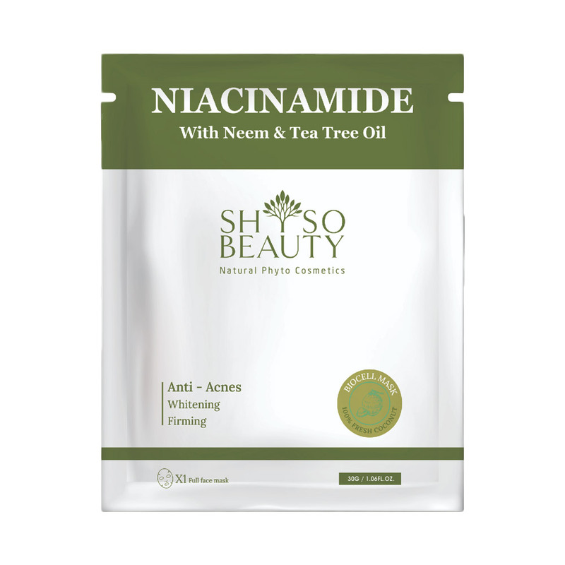 Mẹo chọn mặt nạ trị mụn hiệu quả an toàn 9 Mặt Nạ Niacinamide và Tinh Chất Lá Neem (Nguồn: Internet)
